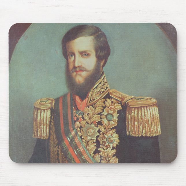 Kaiser Pedros II von Brasilien Mousepad (Vorne)