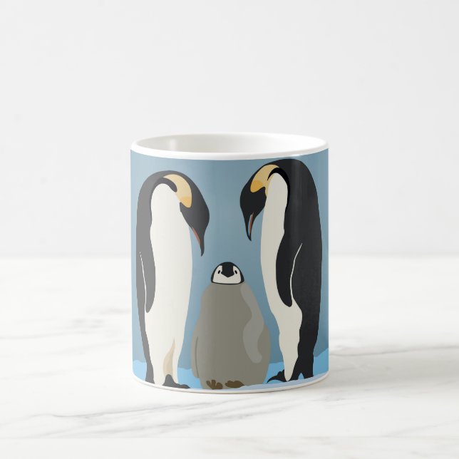 Kaiser Penguin Tasse - Arktische Liebe auf Eis (Mittel)