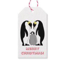 Kaiser Penguin und Küken