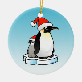 Kaiser Penguin Weihnachten Keramik Ornament
