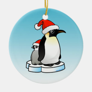 Kaiser Penguin Weihnachten Keramik Ornament