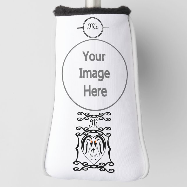 Kaiser Pinguin Forever Love Birds Golf Headcover (Rotieren 90)