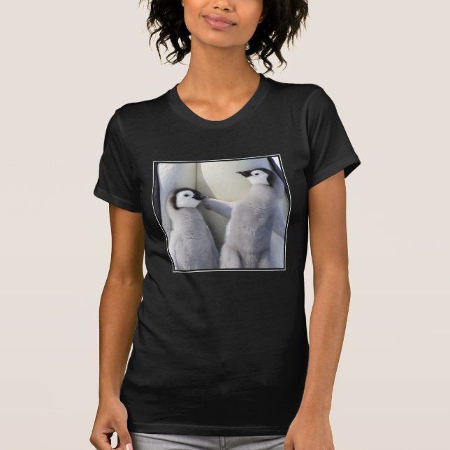 Kaiser-Pinguin-Küken T-Shirt (Vorderseite)