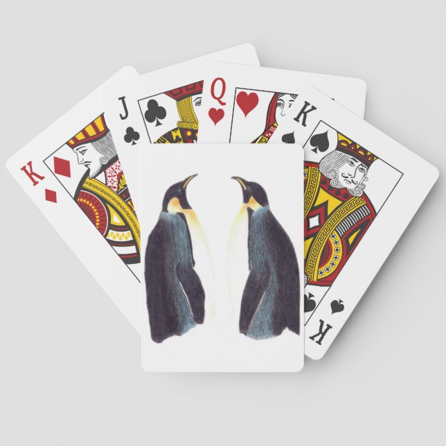 Kaiser-Pinguin-Spielkarten Spielkarten (Rückseite)