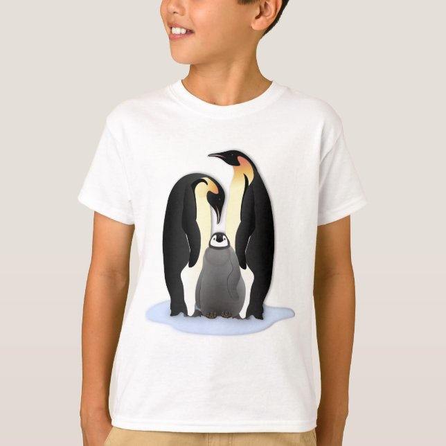 Kaiser Pinguine T-Shirt (Vorderseite)