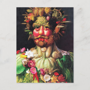 Kaiser Rudolf II. als Vertumnus Postkarte