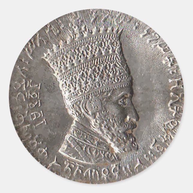 Kaiser Selassie I Sticker (Vorderseite)