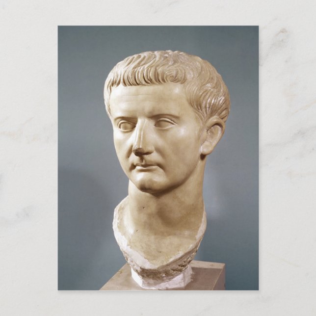 Kaiser Tiberius Postkarte (Vorderseite)
