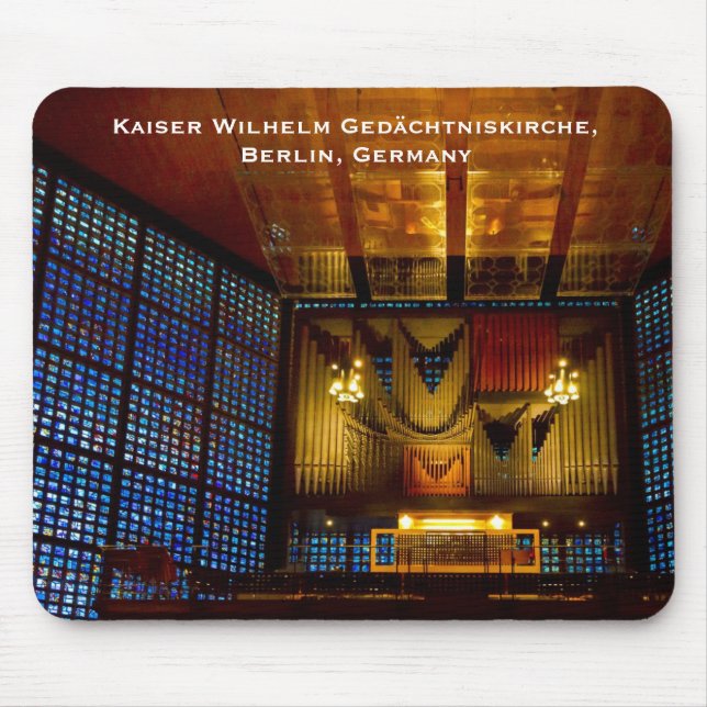 Kaiser Wilhelm Denkmal-Kirche Mousepad (Vorne)