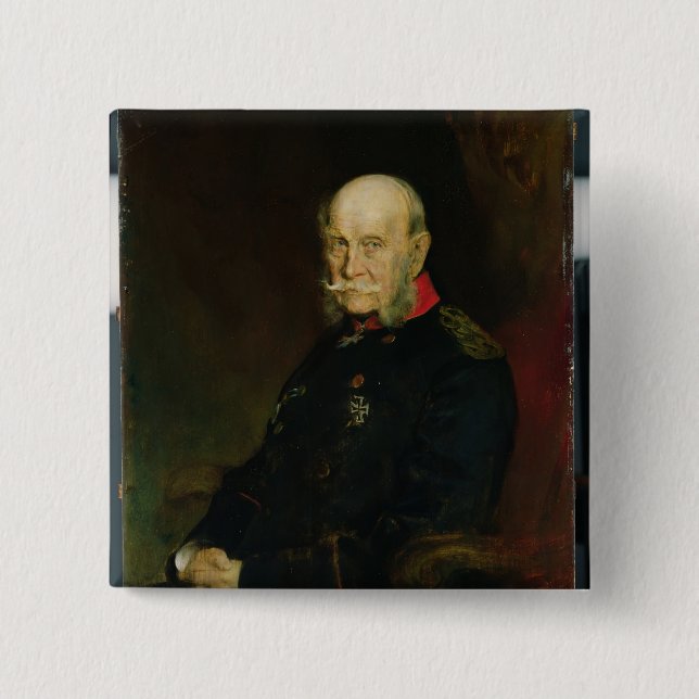 Kaiser Wilhelm I, 1888 Button (Vorderseite)