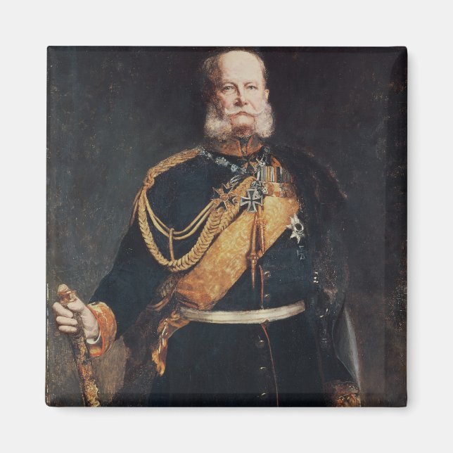 Kaiser Wilhelm I Magnet (Vorne)