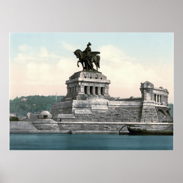 Kaiser Wilhelm I Statue Poster (Vorne)