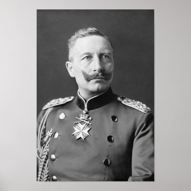 Kaiser Wilhelm II Portrait - 1902 Poster (Vorne)