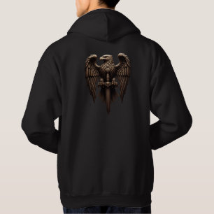 Kaiseradler mit Schwert - Majestic Gold Emblem D Hoodie