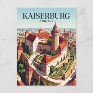 Kaiserburg Deutschland Postkarte
