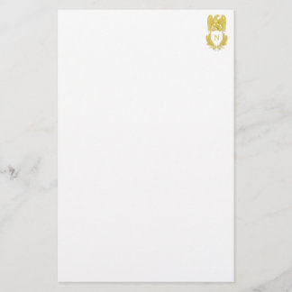 KaiserEagle-Emblem von Napoleon I stationär Briefpapier