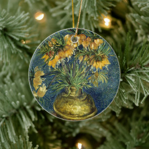 Kaisergranat in einer Kupfervase, Van Gogh Keramik Ornament