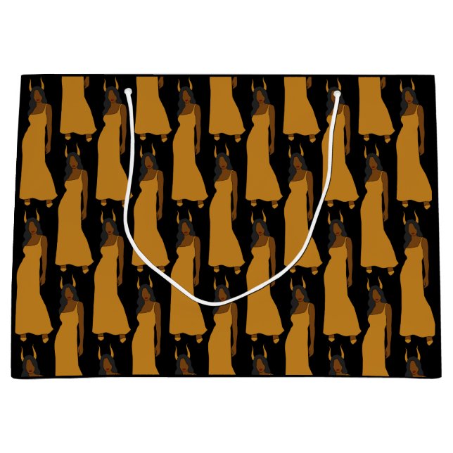 Kaisergranat Zodiac Astrologie Große Geschenktüte (Vorderseite)