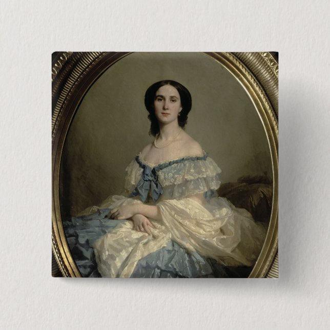 Kaiserin Charlotte von Mexiko Button (Vorderseite)