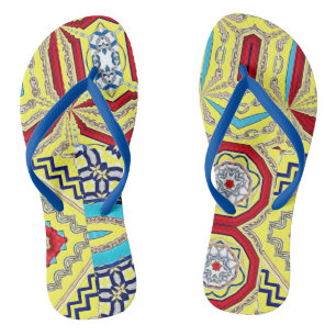 KAISErIN DESIGNER COLLAGE Flip Flops