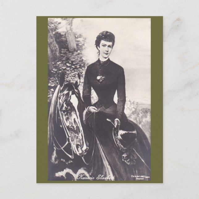 Kaiserin Elisabeth Reitschiff #059SS Postkarte (Vorderseite)