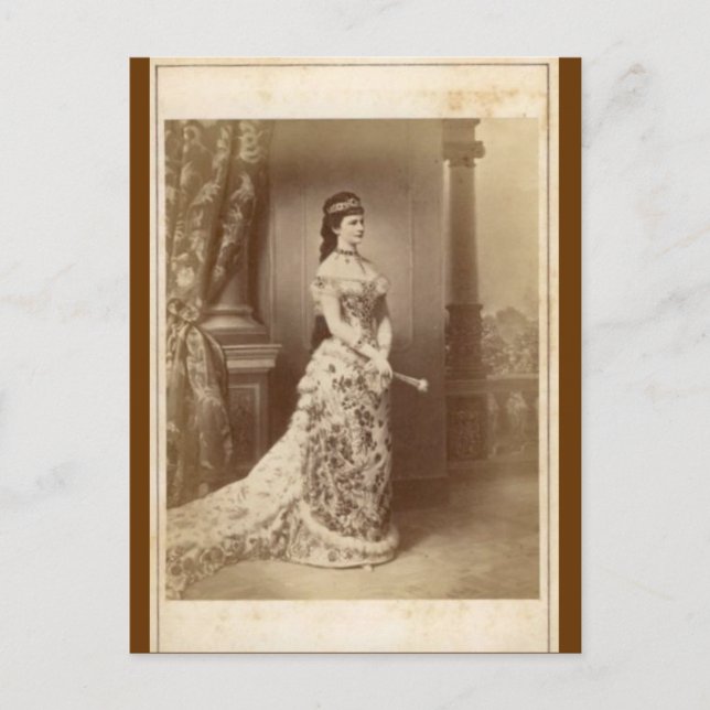 Kaiserin Elisabeth - Sissi - Sisi von Österreich # Postkarte (Vorderseite)