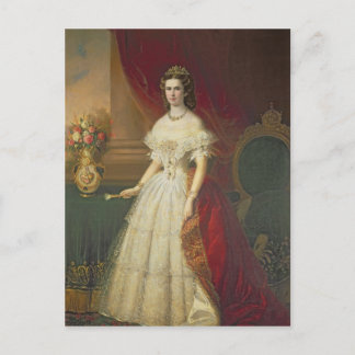 Kaiserin Elisabeth von Bayern , 1863 Postkarte