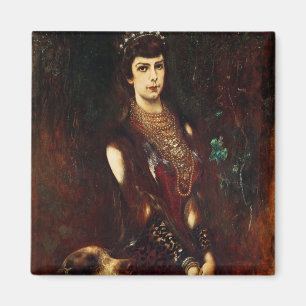 Kaiserin Elizabeth von Österreich, 1883 Magnet