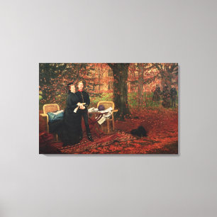 Kaiserin Eugenie u. Eugene-Louis Napo James Leinwanddruck