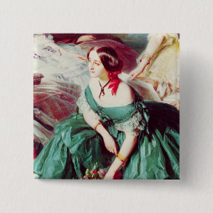 Kaiserin Eugenie und ihre Damen warteten herein Button