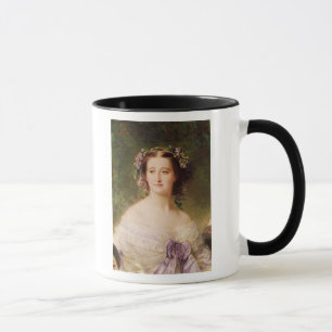 Kaiserin Eugenie und ihre Damen warteten herein Tasse
