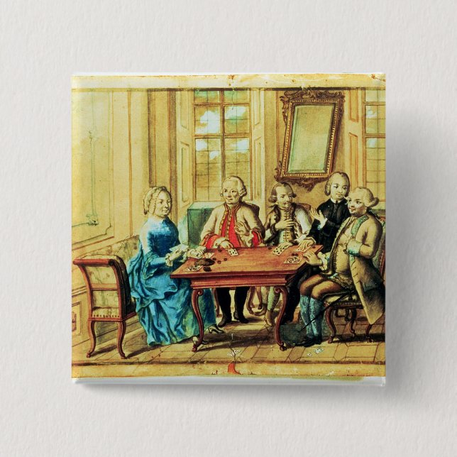 Kaiserin Maria Teresa von Österreich Button (Vorderseite)