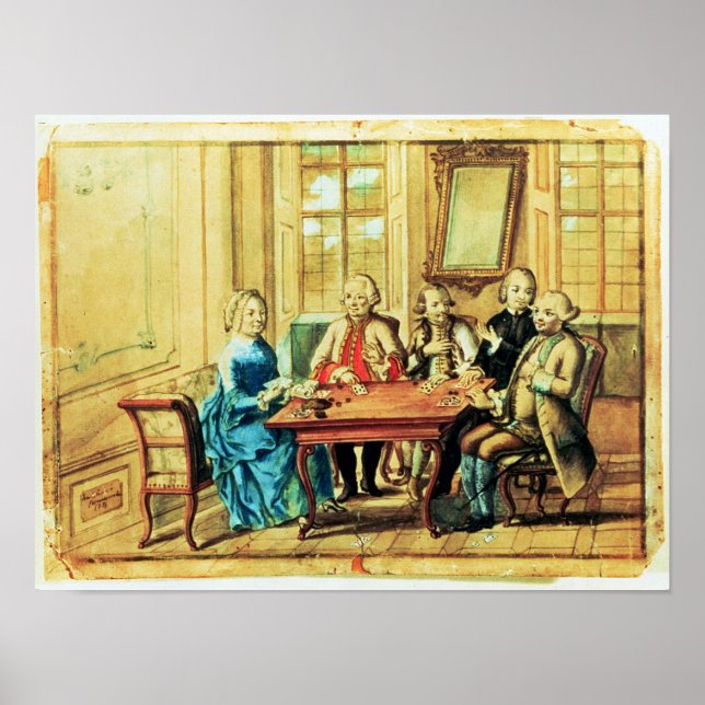 Kaiserin Maria Teresa von Österreich Poster (Vorne)