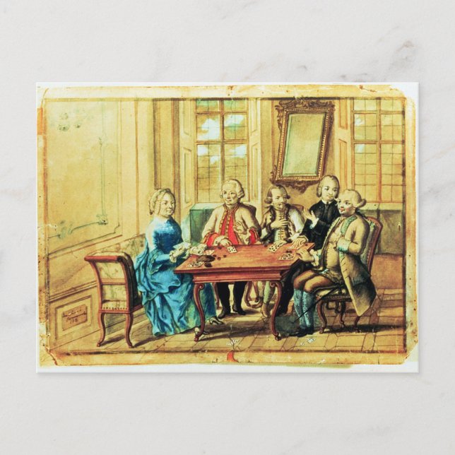 Kaiserin Maria Teresa von Österreich Postkarte (Vorderseite)