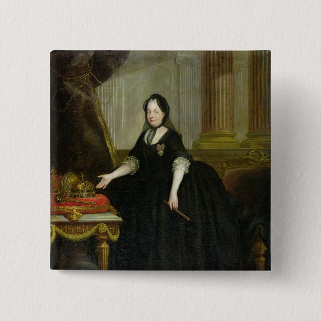 Kaiserin Maria Theresa von Österreich Button (Vorderseite)