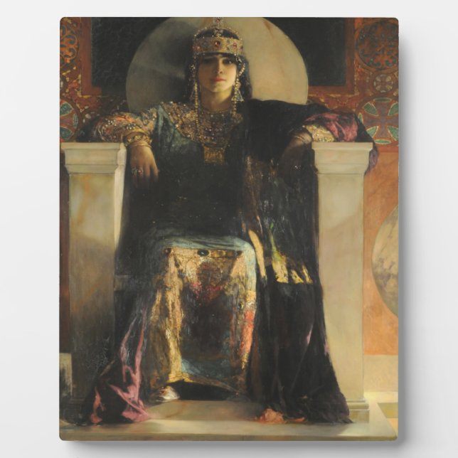 Kaiserin Theodora - Benjamin Constant - 1886 Fotoplatte (Vorderseite)