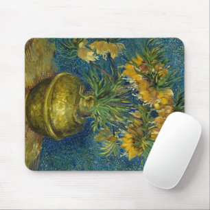 Kaiserliche Fritillerien in einer Kupfervase, 1886 Mousepad