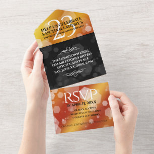 Kaiserliche Hochzeit zum 23. Mal All In One Einladung