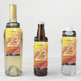 Kaiserliche Hochzeit zum 23. Mal Flaschenanhänger