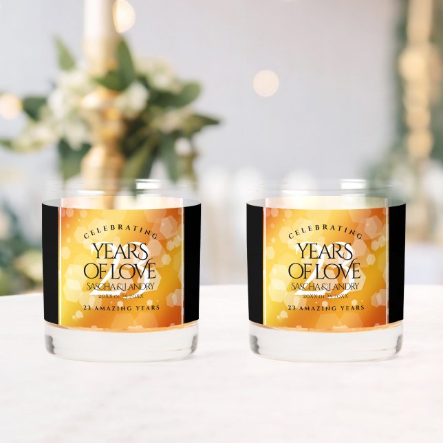 Kaiserliche Hochzeit zum 23. Mal Whiskyglas (Insitu (Hochzeit))