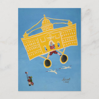 Kaiserliche Luftpost Postkarte