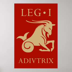 Kaiserliche Römische Armee - Legio I Adiutrix Poster
