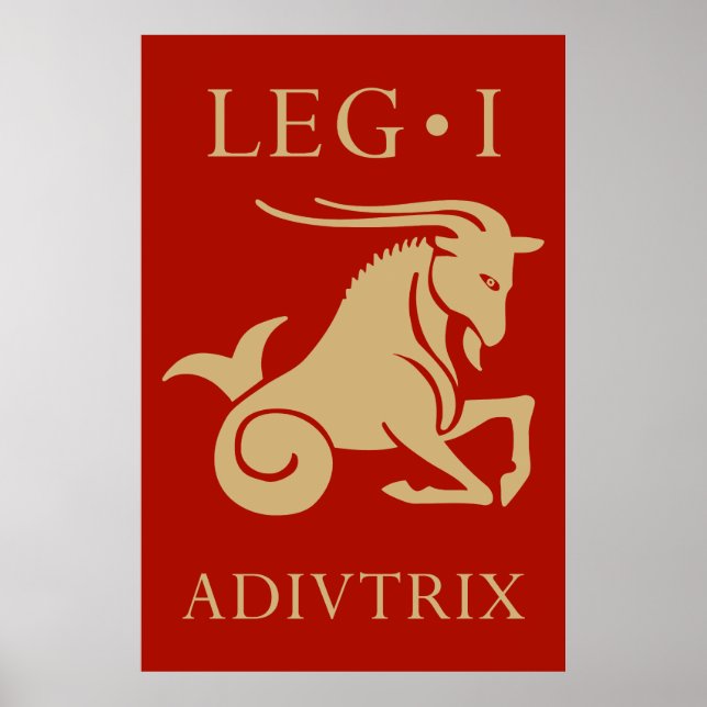Kaiserliche Römische Armee - Legio I Adiutrix Poster (Vorne)