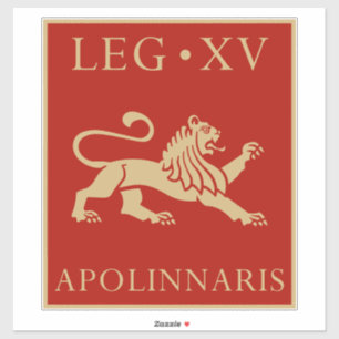 Kaiserliche Römische Armee - Legio XV Apollinaris Aufkleber