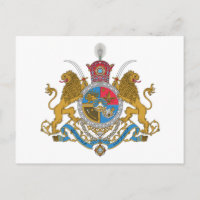 Kaiserliche Wappen Irans (1925-1979) Oval Sti