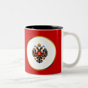 Kaiserlicher Adler-Tasse Zweifarbige Tasse