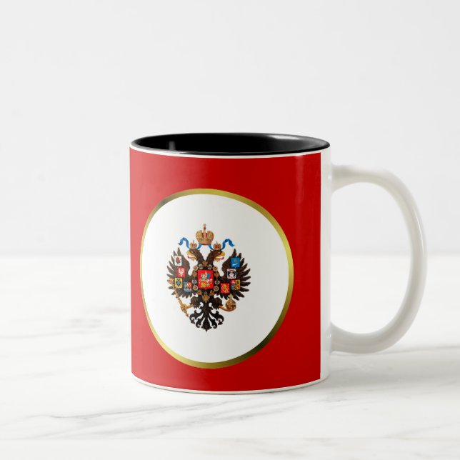 Kaiserlicher Adler-Tasse Zweifarbige Tasse (Rechts)