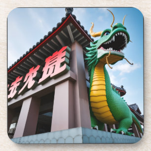 Kaiserlicher chinesischer Drache Getränkeuntersetzer