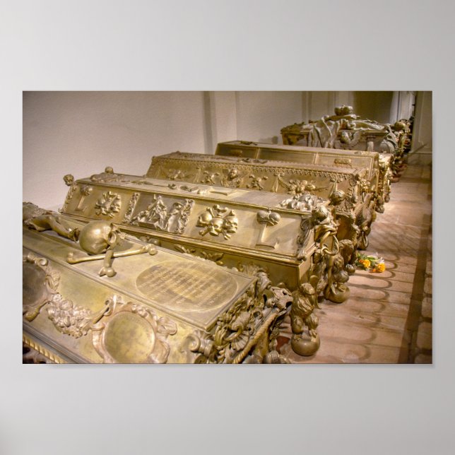 Kaiserlicher Habsburgerkrypt, Wien, Österreich Poster (Vorne)