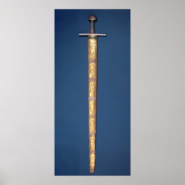Kaiserliches Schwert der Heiligen Römischen Kaiser Poster (Vorne)